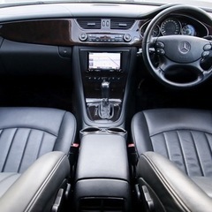 ベンツ CLS350 カスタム　19インチAW 社外ナビ　地デジ　極上5万キロの画像