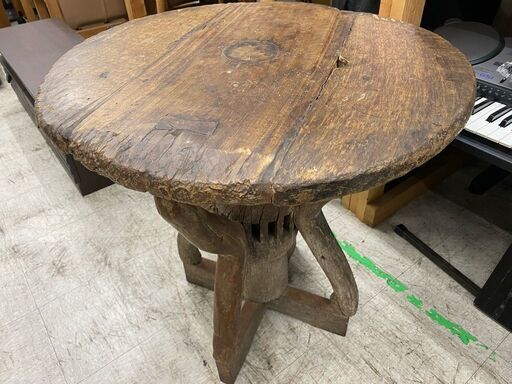 【愛品館 江戸川店】 アジアン家具 テーブル＆チェア3点セット ID:150-047960-007