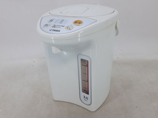 TIGER タイガー マイコン電動ポット  PDR‐G301 2018年製　/BJ-0348 N2