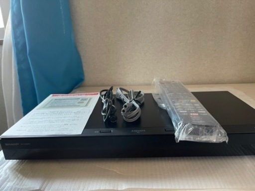 AQUOS 2TB ブルーレイレコーダー　新品