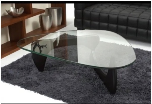 ガラステーブル　コーヒーテーブル