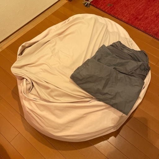 無印良品　体にフィットするソファ大　替えカバー付き