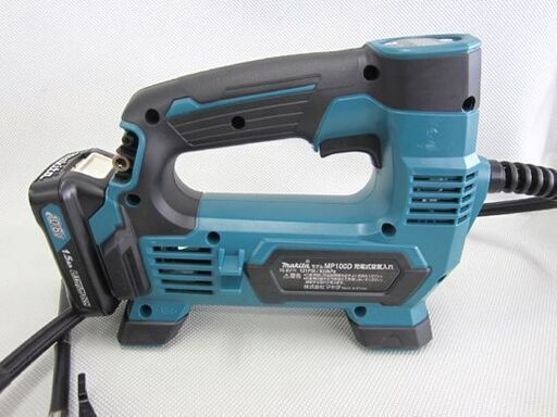 マキタ☆充電式空気入れ MP100D 10.8V バッテリ×１ 充電器 ケース付きコードレス エアーポンプ 自転車 DIY 電動工具 makita/札幌 北20条店