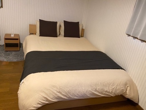 【大阪】ダブルベット　寝具付き