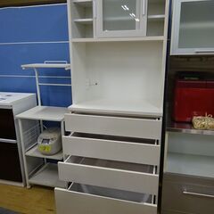 入江木工　2枚スライド扉キッチンボード【愛品倶楽部柏店】の画像
