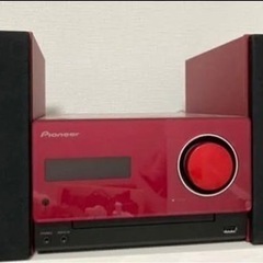 Pioneer S-CM2-R スピーカー　レッド　赤　オーディオ