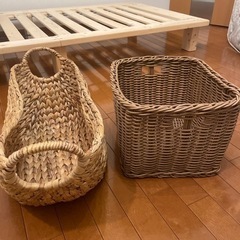 お譲り先決まりました！ACTUSとニトリのカゴ