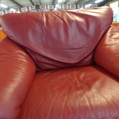 値下げしました！　Ital Sofa　本革1人掛けソファー【愛品倶楽部柏店】の画像