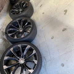 ランクル200 24インチ4本セット Wald ジャレット オーバー