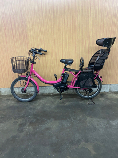 子供乗せ‼️ 電動自転車 YAMAHA バビー  20インチ 2人乗り 配送可能◎