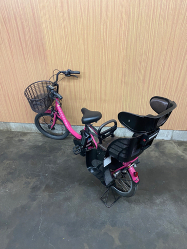 子供乗せ‼️ 電動自転車 YAMAHA バビー  20インチ 2人乗り 配送可能◎