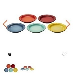 LE  CREUSET   ル･クルーゼ  ミニラウンドプレート...