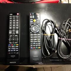 セット販売TOSHIBA 22R9000と REGZA レグザ RD-BZ700の画像