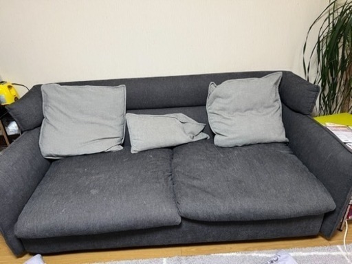ニトリ　三人掛けソファー