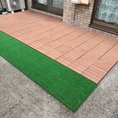 ウッドパネル【大量】【100枚】【ウッドとグリーン】の画像