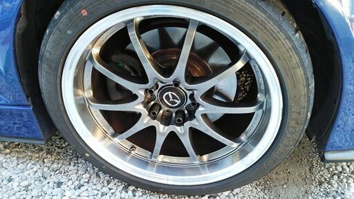 レイズ マツダ 純正風 加工 ホイール センターキャップ VolkRacing CE28N TE37V G25 RE30 etc.