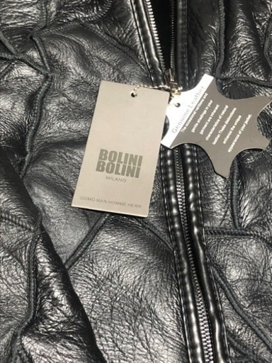 【定価16万円❗️】BOLINI ボリーニ最上級羊革ムートン・レザージャケット