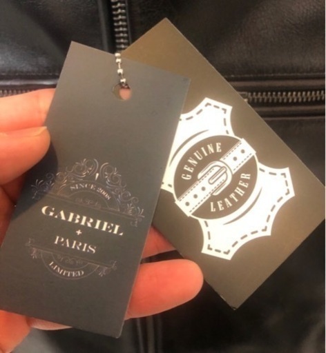 【定価20万円❗️】GABRIEL 最上級ナッパ レザー ライダースジャケット