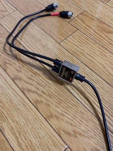 ケーブル付き分波器1.5m値下げしました