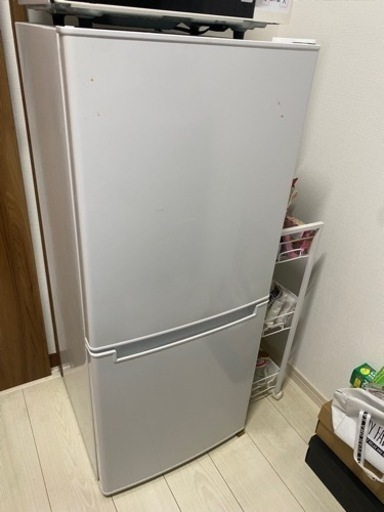 2ドア冷蔵庫