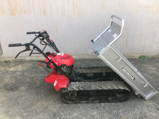 磐田市発/【中古】クローラー運搬車 ホンダ HP250 力丸 手動ダンプ ガソリン 最大積載250kg 動作確認済み。