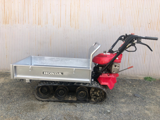 磐田市発/【中古】クローラー運搬車 ホンダ HP250 力丸 手動ダンプ ガソリン 最大積載250kg 動作確認済み。