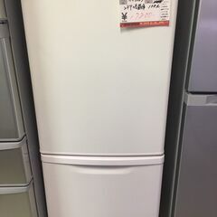 ☆中古 激安！！￥17,800！！Panasonic　パナソニック　138㍑2ドア冷蔵庫　家電　2019年製　NR-B14BW-W型　幅48cmｘ奥行59cmｘ高さ112cm　【BA10】