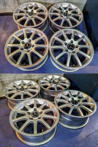 ベンツ 15インチ Aクラス【富山】Bクラス Cクラス Eクラス 15インチ SPORT TECHNIC スポーツテクニック（ベンツ純正 仕様）社外アルミ PCD112 +47