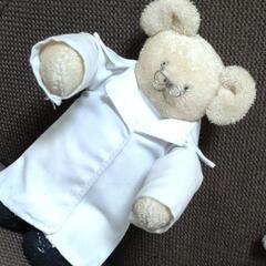 ドクター　ナース　マスコット　ペアセット　ぬいぐるみの画像