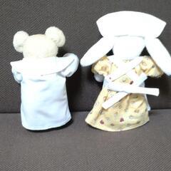 ドクター　ナース　マスコット　ペアセット　ぬいぐるみの画像