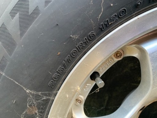 引き取り限定　ブリザック　265/70R16 スタッドレスホイールセット