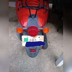 ホンダ　トゥデイ　オレンジ色　傷ありの画像