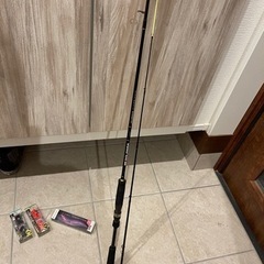 美品 Majorcraft ティップランエギング用ロッド エギ用シンカー付き