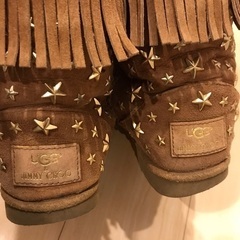 UGG×jimmy choo ムートンブーツ GUCCI BALENCIAGAの画像
