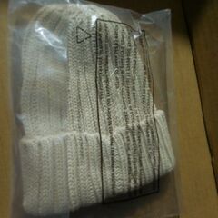 綿100％　ニット帽　新品　の画像