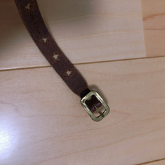イルビゾンテ　ブレスレット　革製の画像