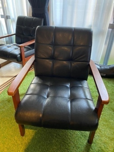 1人用　高級感のある椅子　ソファ　1つ