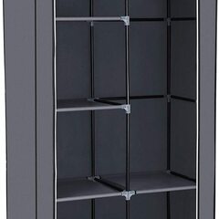 SONGMICS ワードローブ カバー付き 不織布 大容量 ハン...
