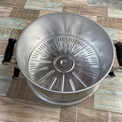 アルミのせいろ 蒸籠 蒸篭 蒸し器の画像