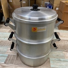 アルミのせいろ 蒸籠 蒸篭 蒸し器の画像