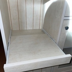 【お取引中】キャスター付きキッチンワゴンの画像