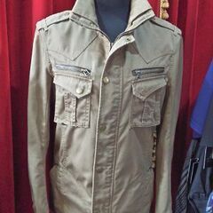 ★完売★☆USED☆　MEN'S　ベージュ・ブルゾン（MICHE...