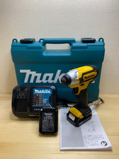 中古 マキタ　TD110D  インパクトドライバ　フルセット
