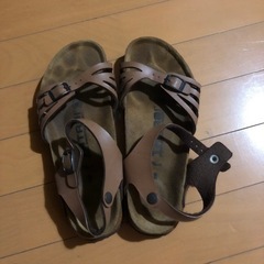 革製夏サンダル