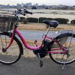 ＜取引中＞電動アシスト自転車/ヤマハPAS/26㌅/8.7Ah/...