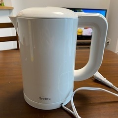 電気ケトル  お湯沸かし器 dretec 