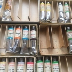 ［受け渡し予定者決定］油絵具　無料で差し上げます。野田市の画像