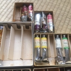 ［受け渡し予定者決定］油絵具　無料で差し上げます。野田市の画像