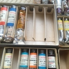 ［受け渡し予定者決定］油絵具　無料で差し上げます。野田市の画像