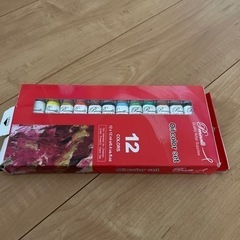 油絵具セット12色の画像